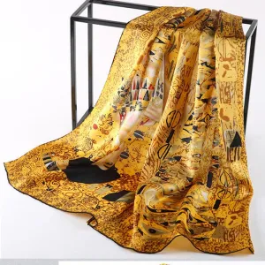 Famous Art Inspired Silk Scarves