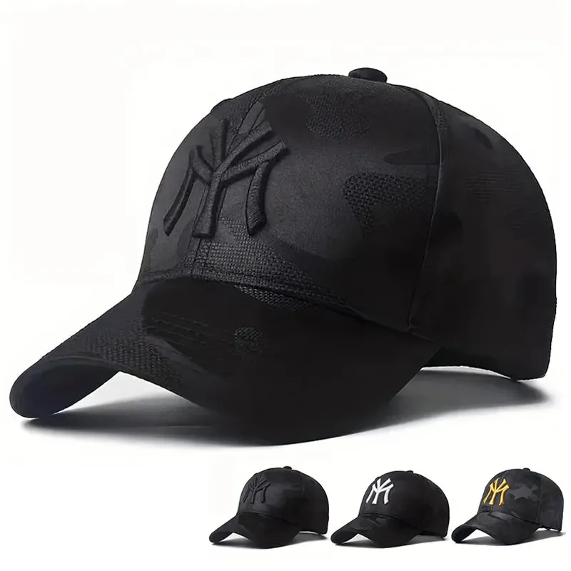 Fashion Outdoor Tactical Baseball Cap - Letter Embroidery Sunscreen Hat for