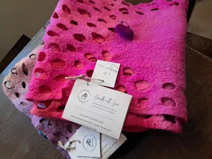 Felt scarves