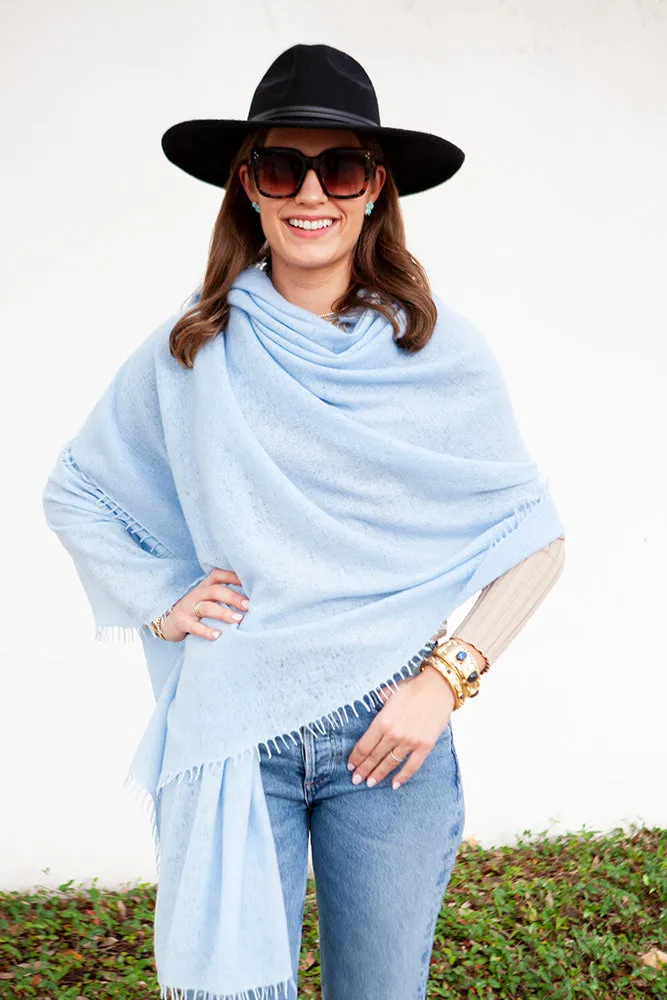 Felted Cashmere Shawl