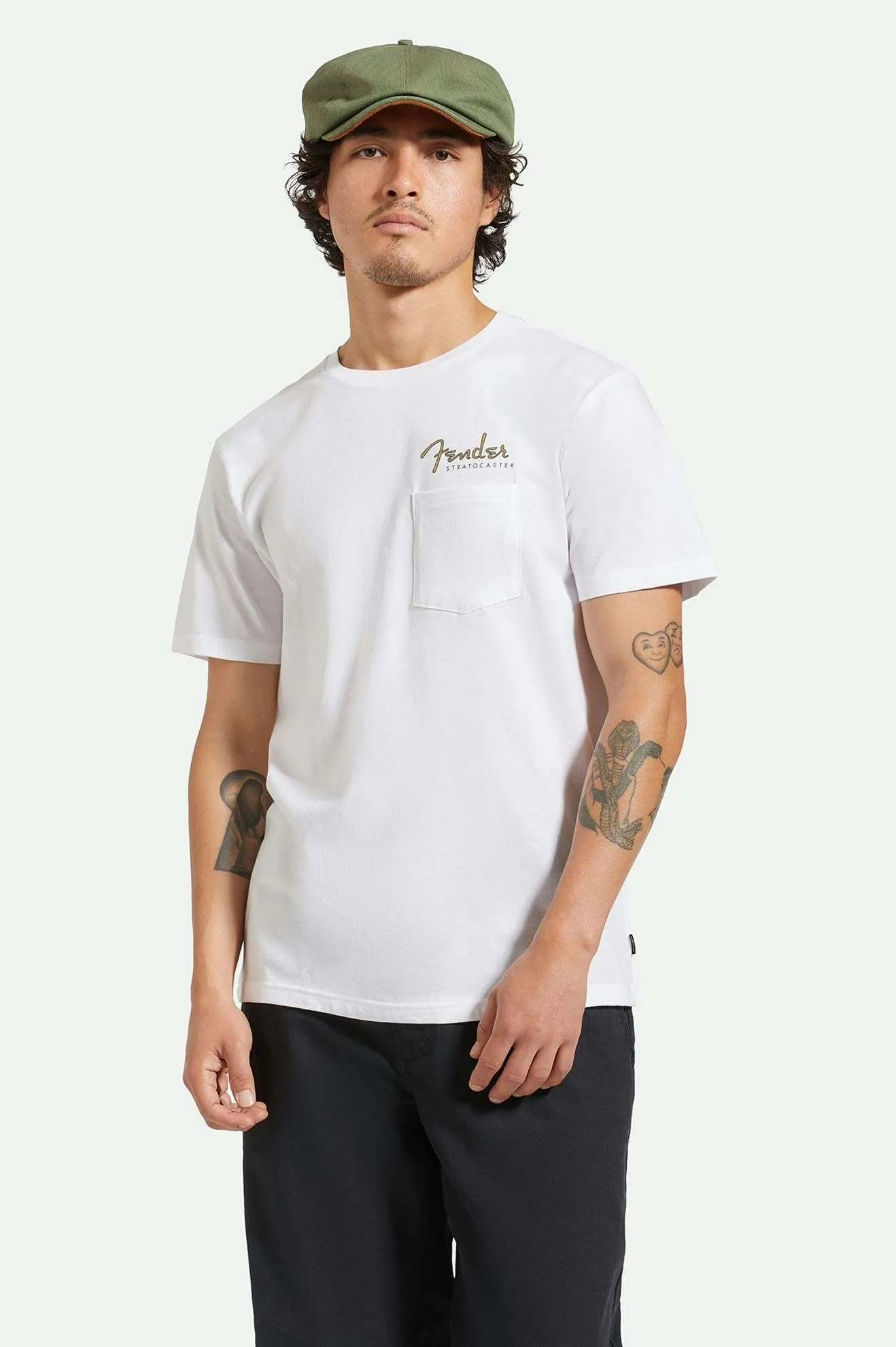 Fender Volume S/S Pocket T-Shirt - White