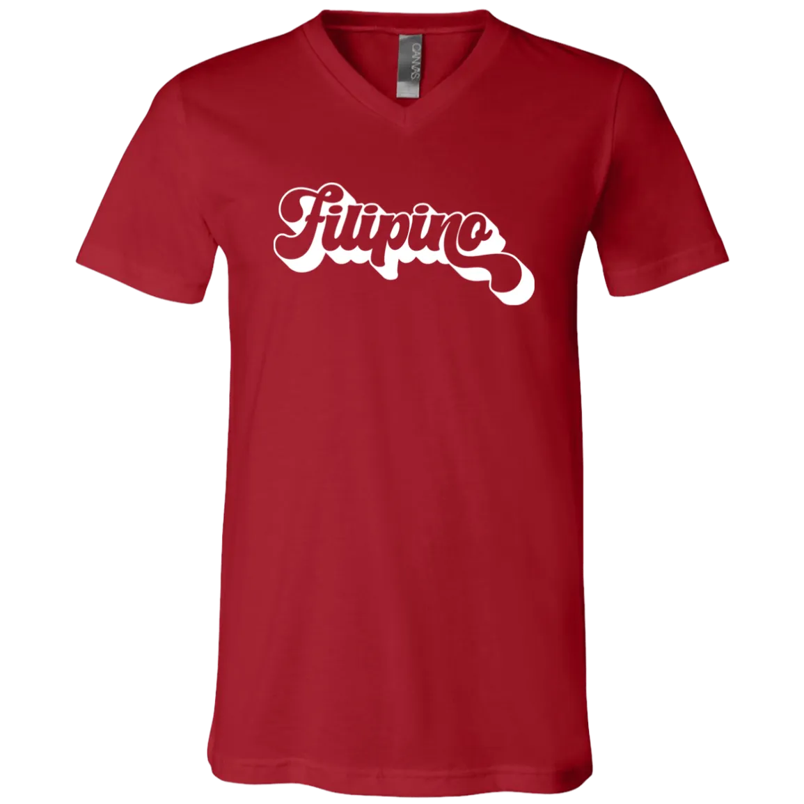 Filipino Chunky Unisex Jersey V-Neck T-Shirt