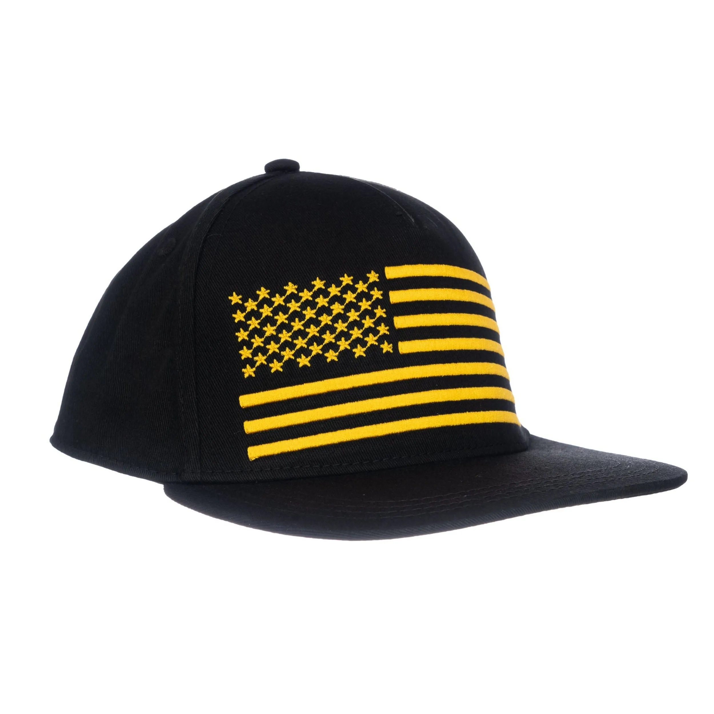 FINAL SALE - USA Gold Flag Trucker Hat