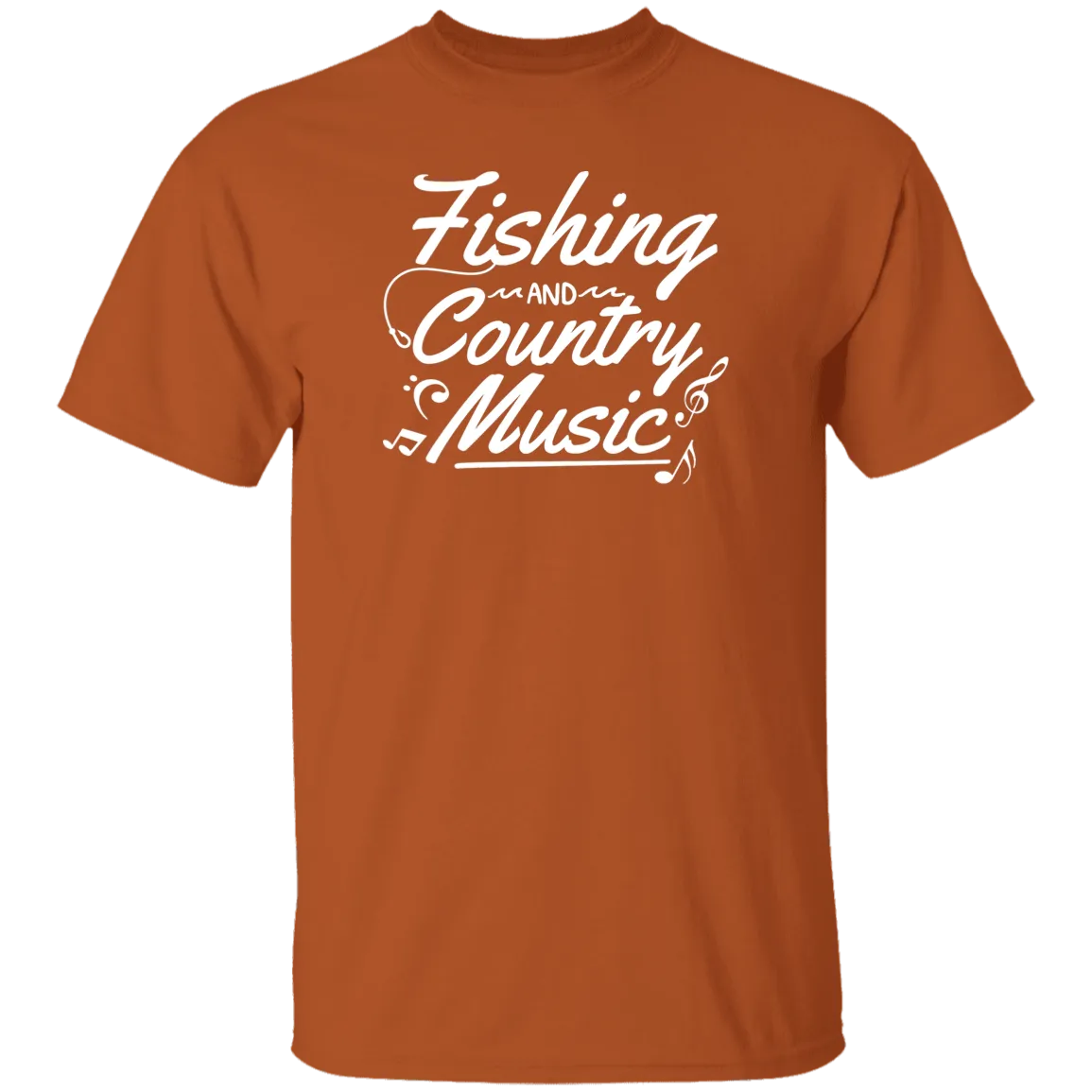 Fishing And Country Music T-Shirt w