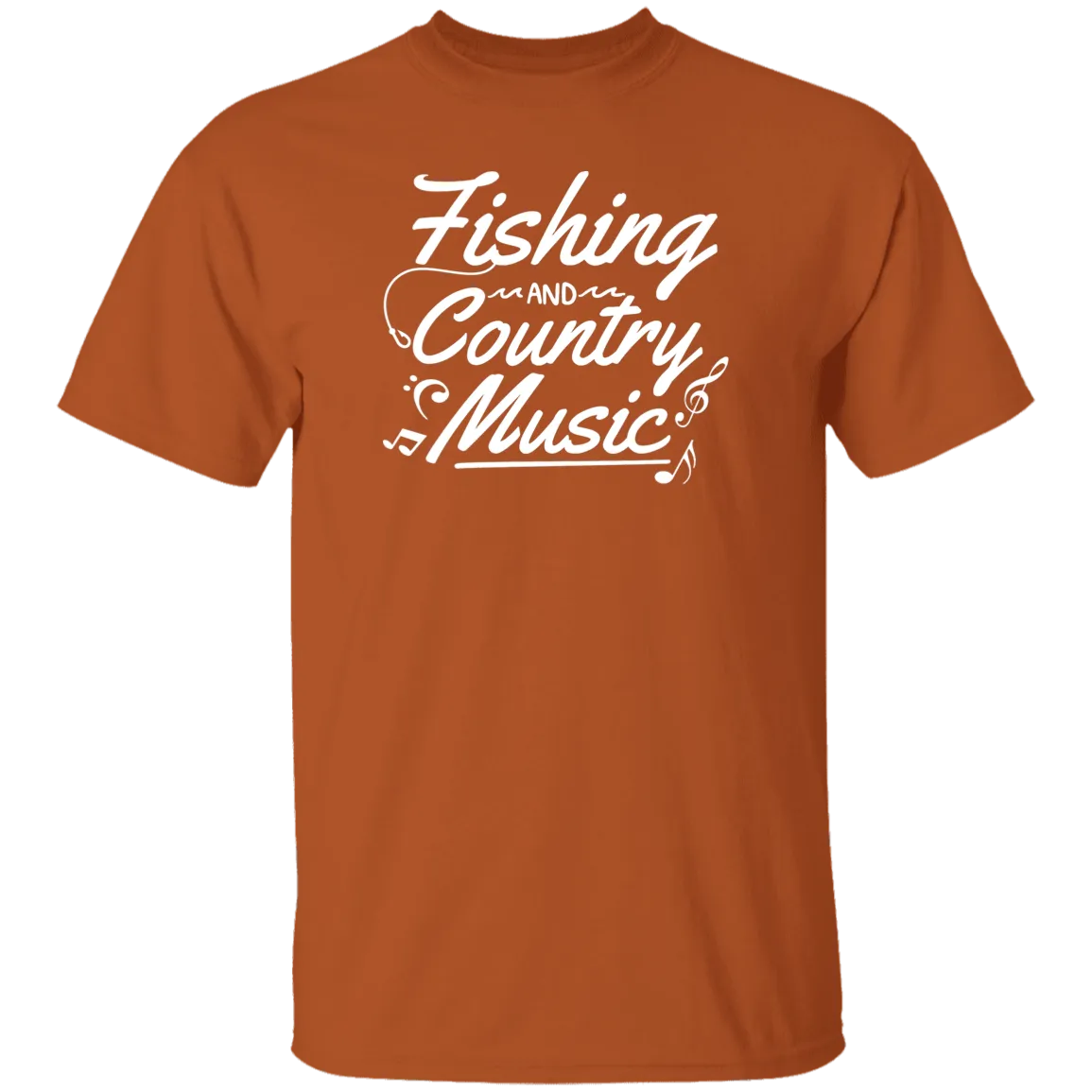 Fishing And Country Music T-Shirt w