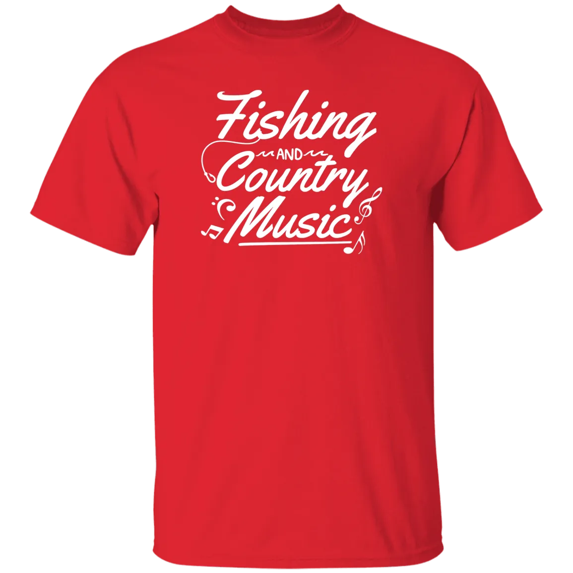 Fishing And Country Music T-Shirt w