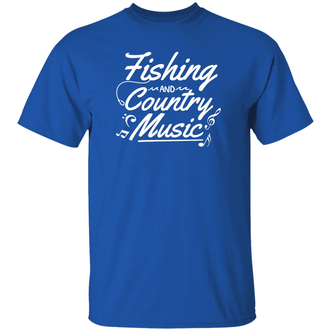 Fishing And Country Music T-Shirt w