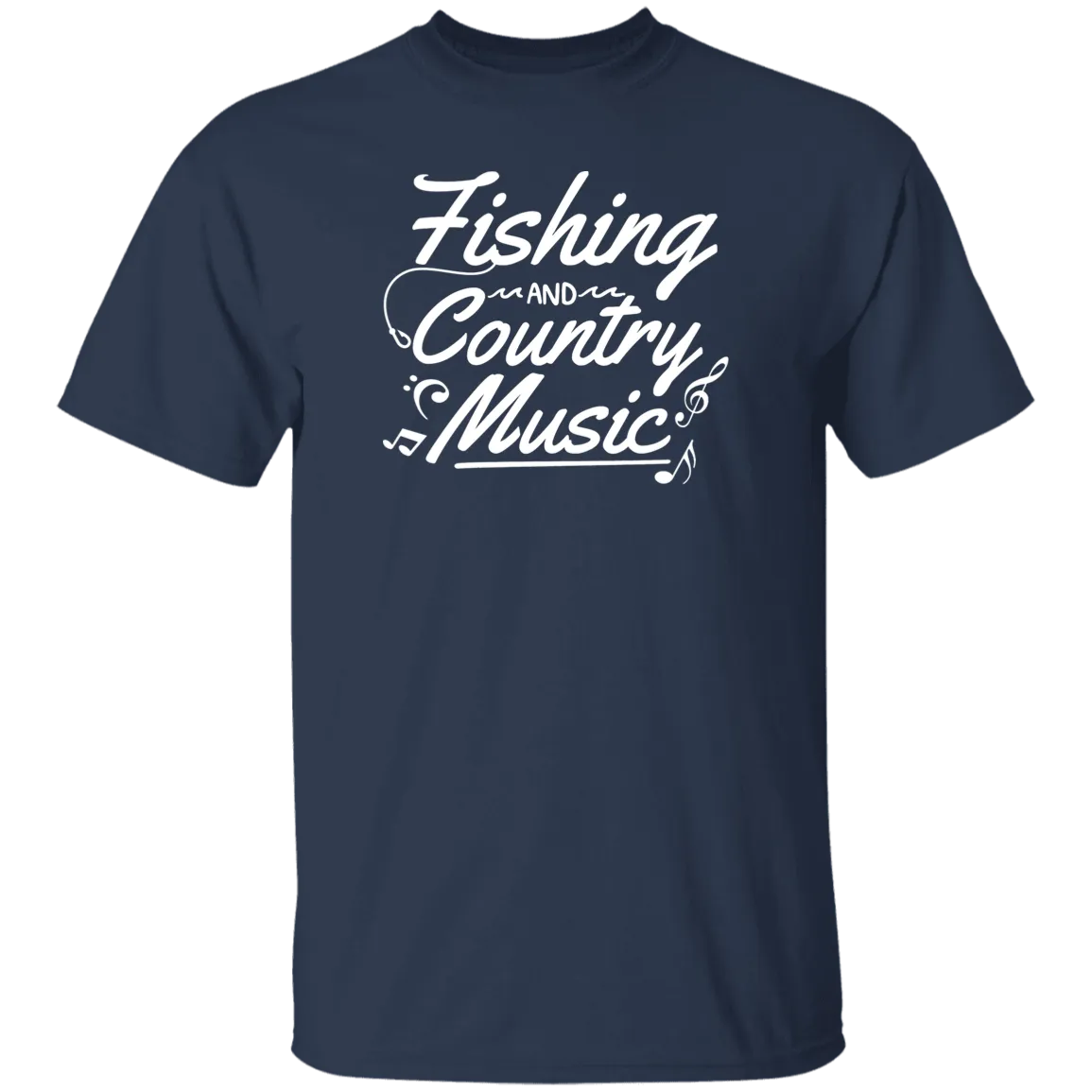 Fishing And Country Music T-Shirt w