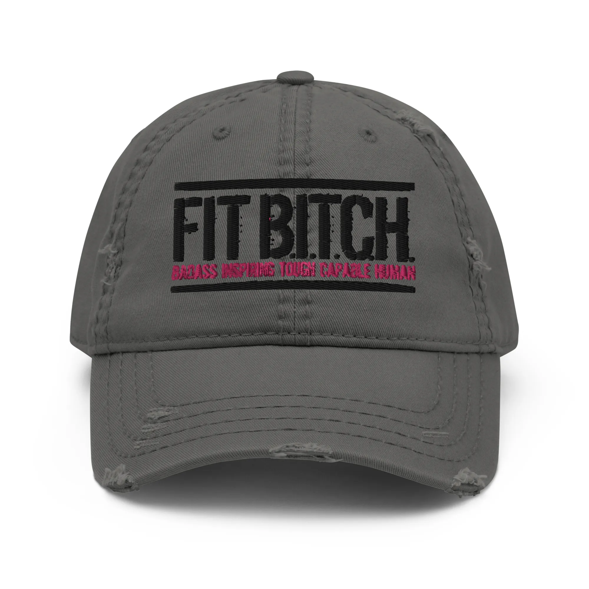 Fit Bitch - Baseball Hat - Distressed