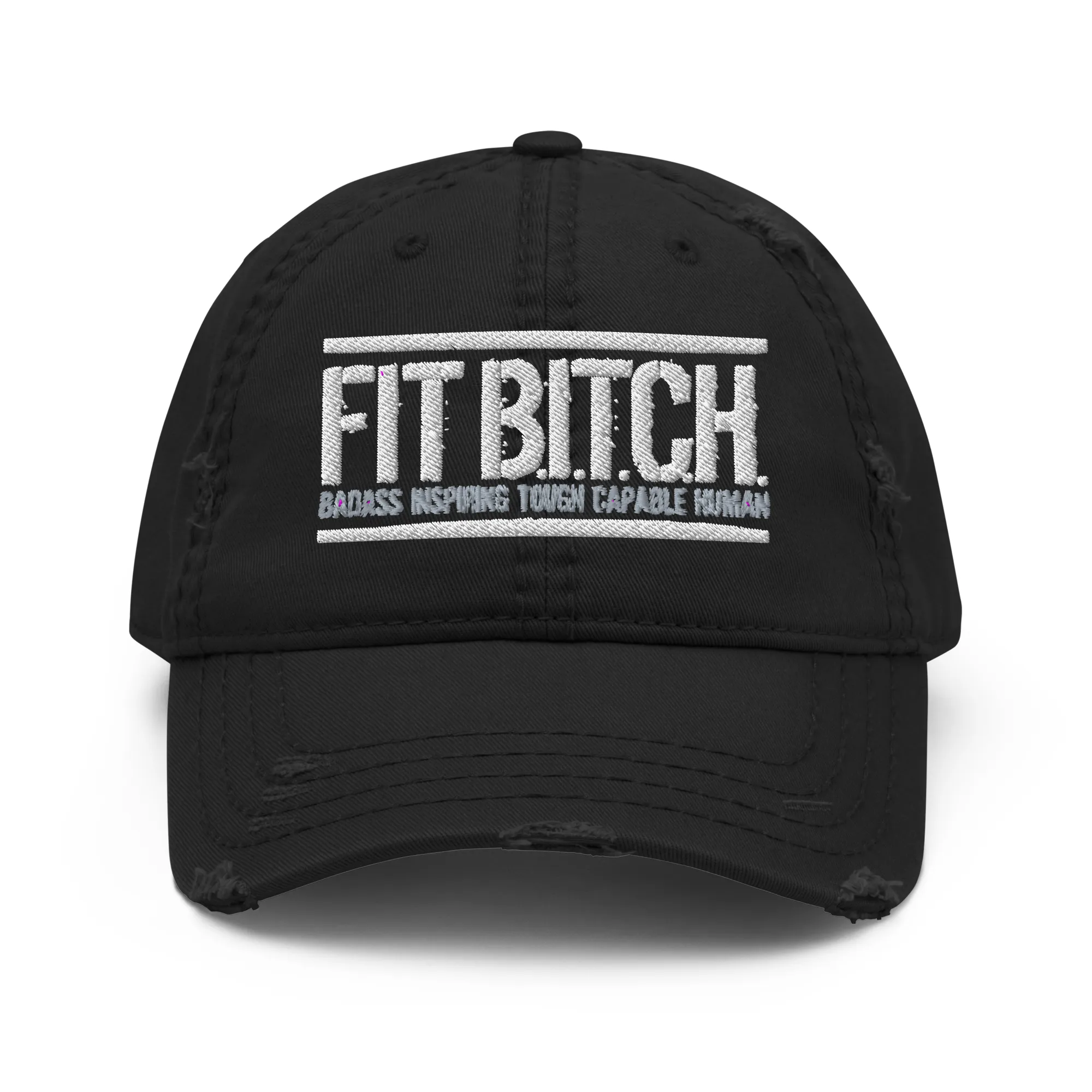 Fit Bitch - Baseball Hat - Distressed