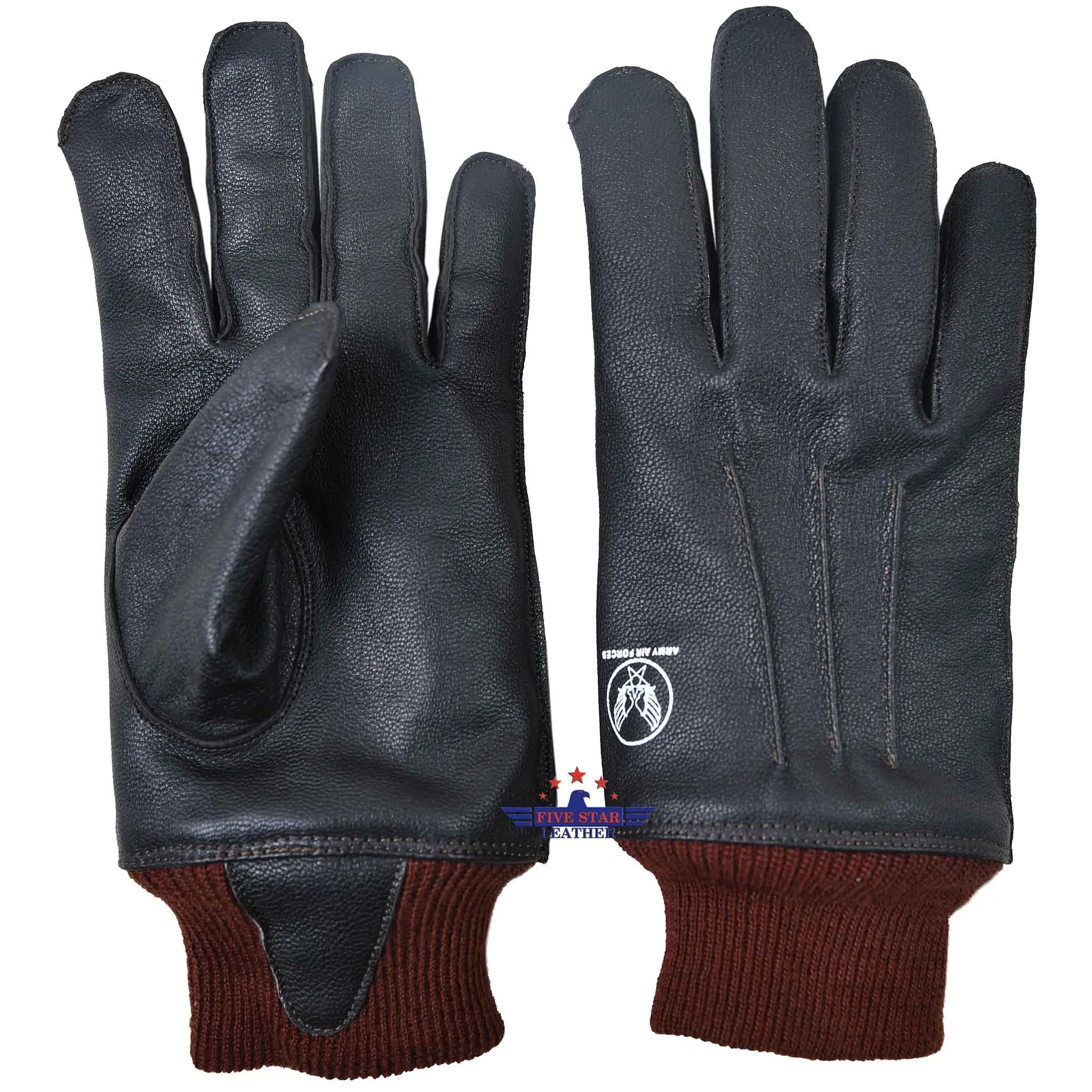 Fivestar leather Repro Type A-10 Flying Winter U.S.A.A.F Gloves