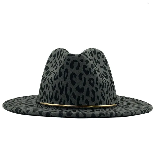 Flat Brim Fedora