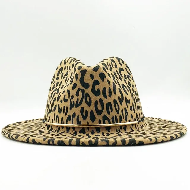 Flat Brim Fedora