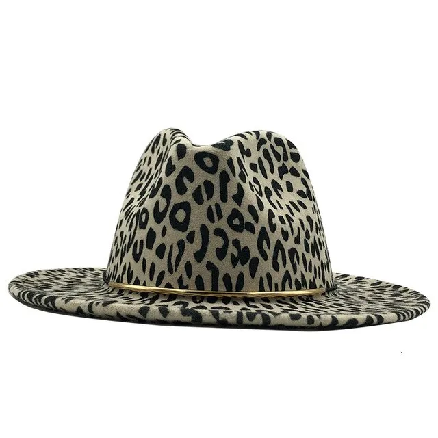 Flat Brim Fedora