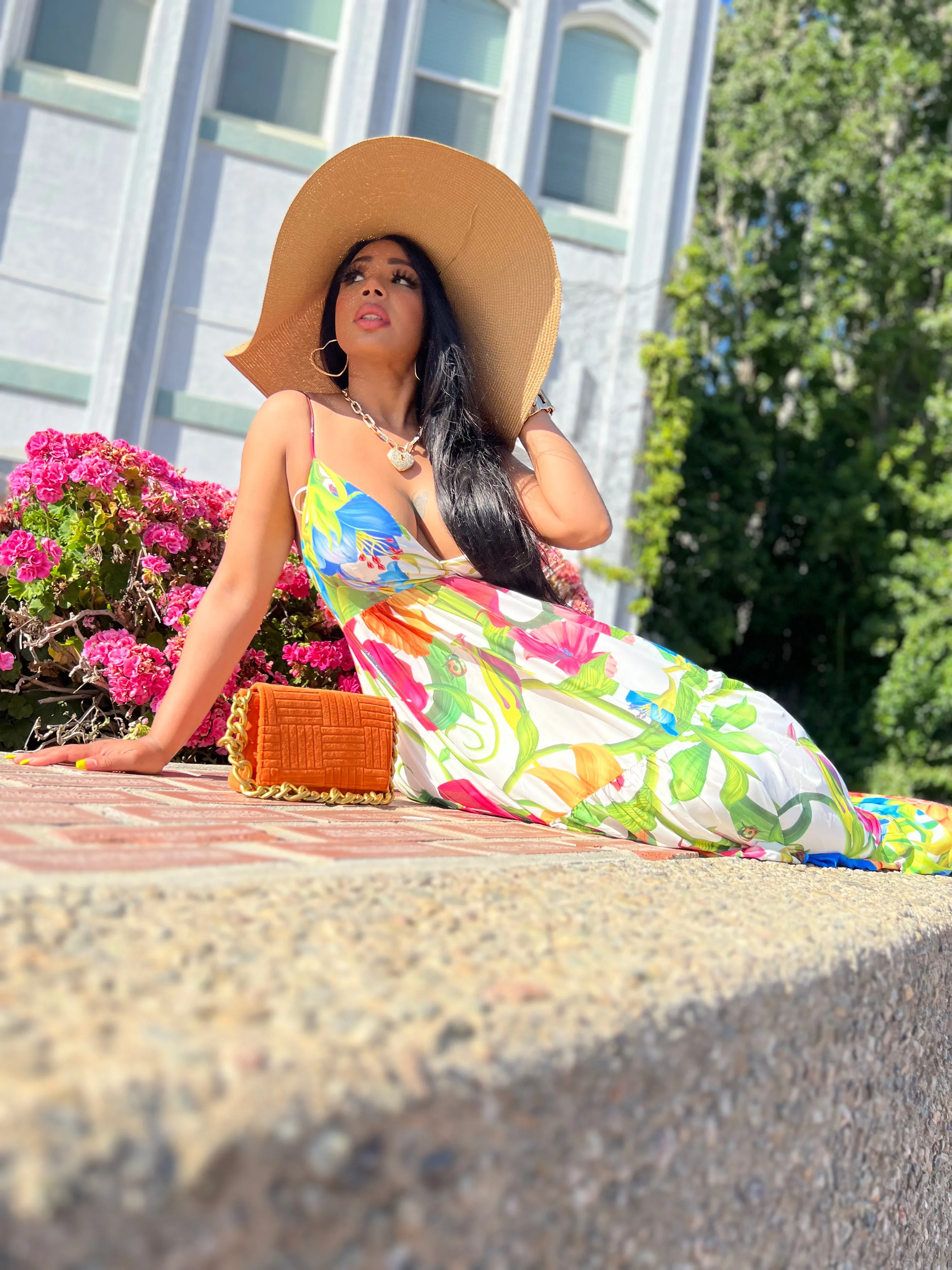 Floppy Straw Hat