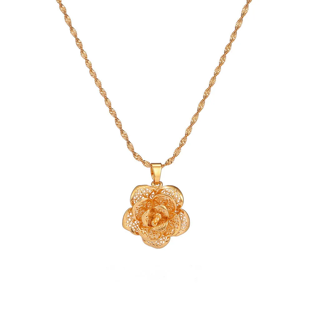 Flower Statement Necklaces