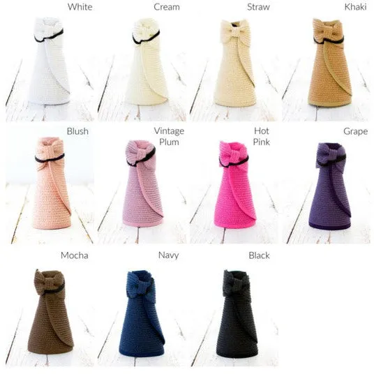 FOLDABLE BRIM VISOR