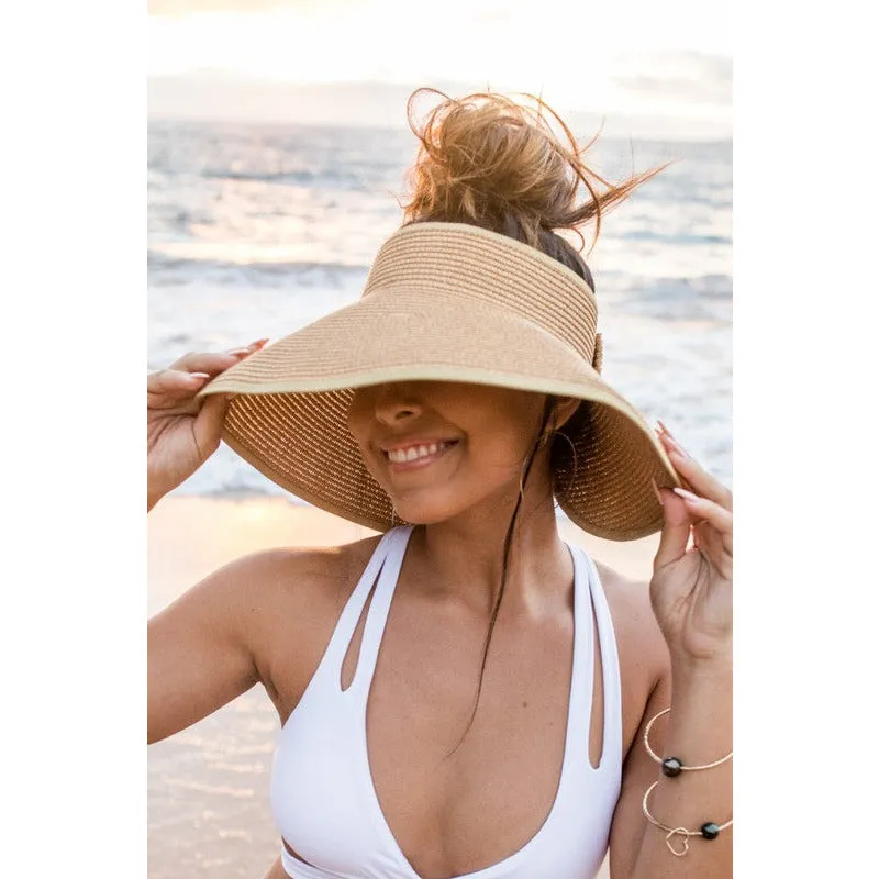 FOLDABLE BRIM VISOR