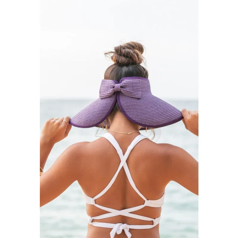 FOLDABLE BRIM VISOR