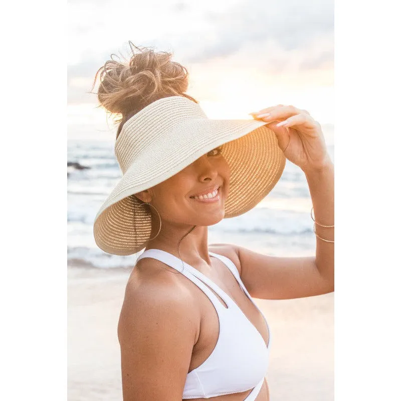 FOLDABLE BRIM VISOR