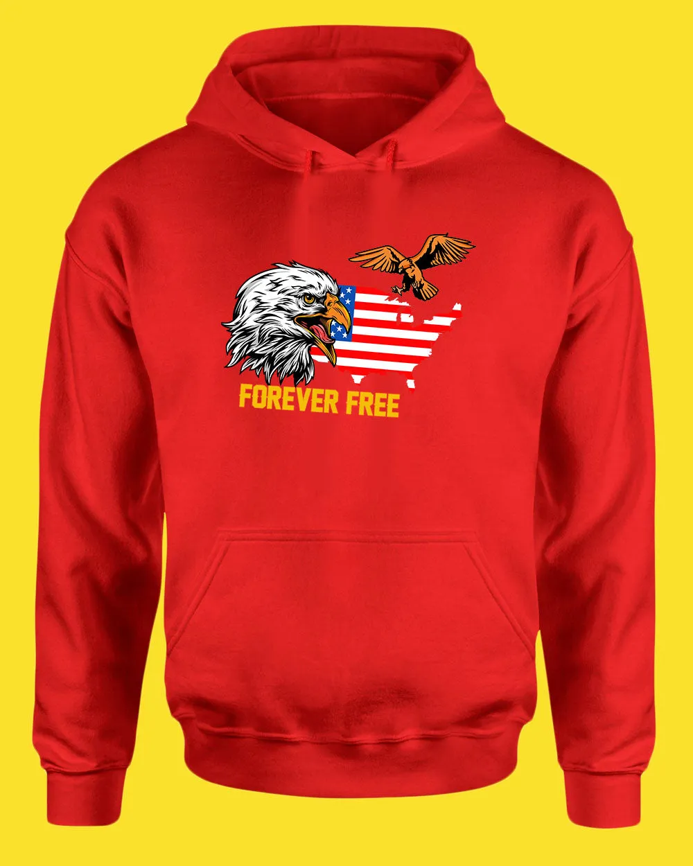 Forever Free America hoodie Eagle hoodie