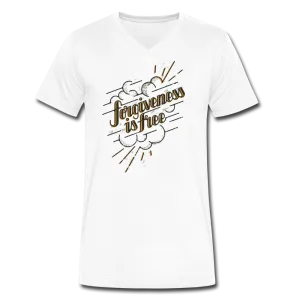 Forgiveness is Free | Men's V-Neck T-Shirt | Agape Flashcards