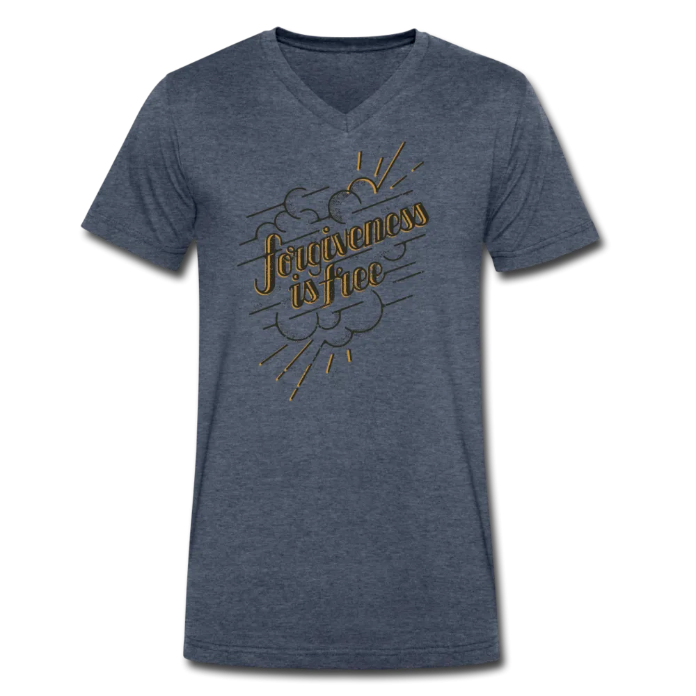Forgiveness is Free | Men's V-Neck T-Shirt | Agape Flashcards