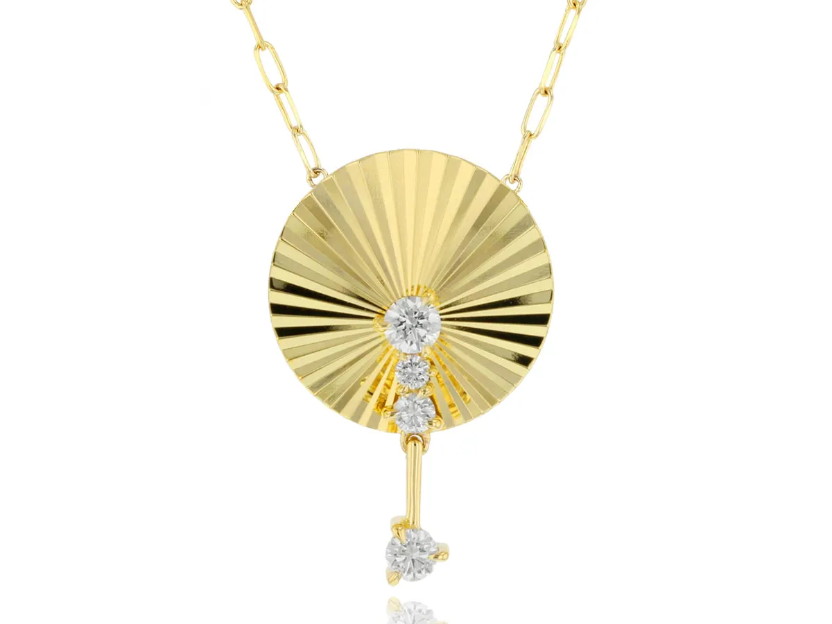 Four Stone Aura Necklace