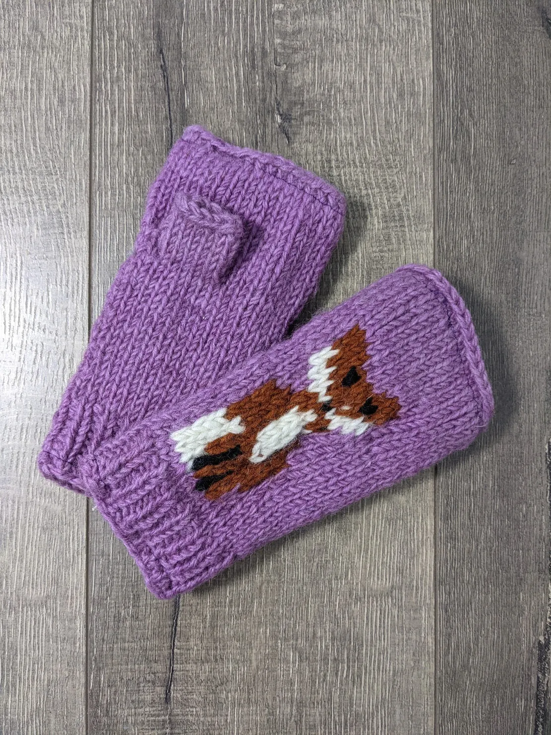 Fox Wool Handwarmers