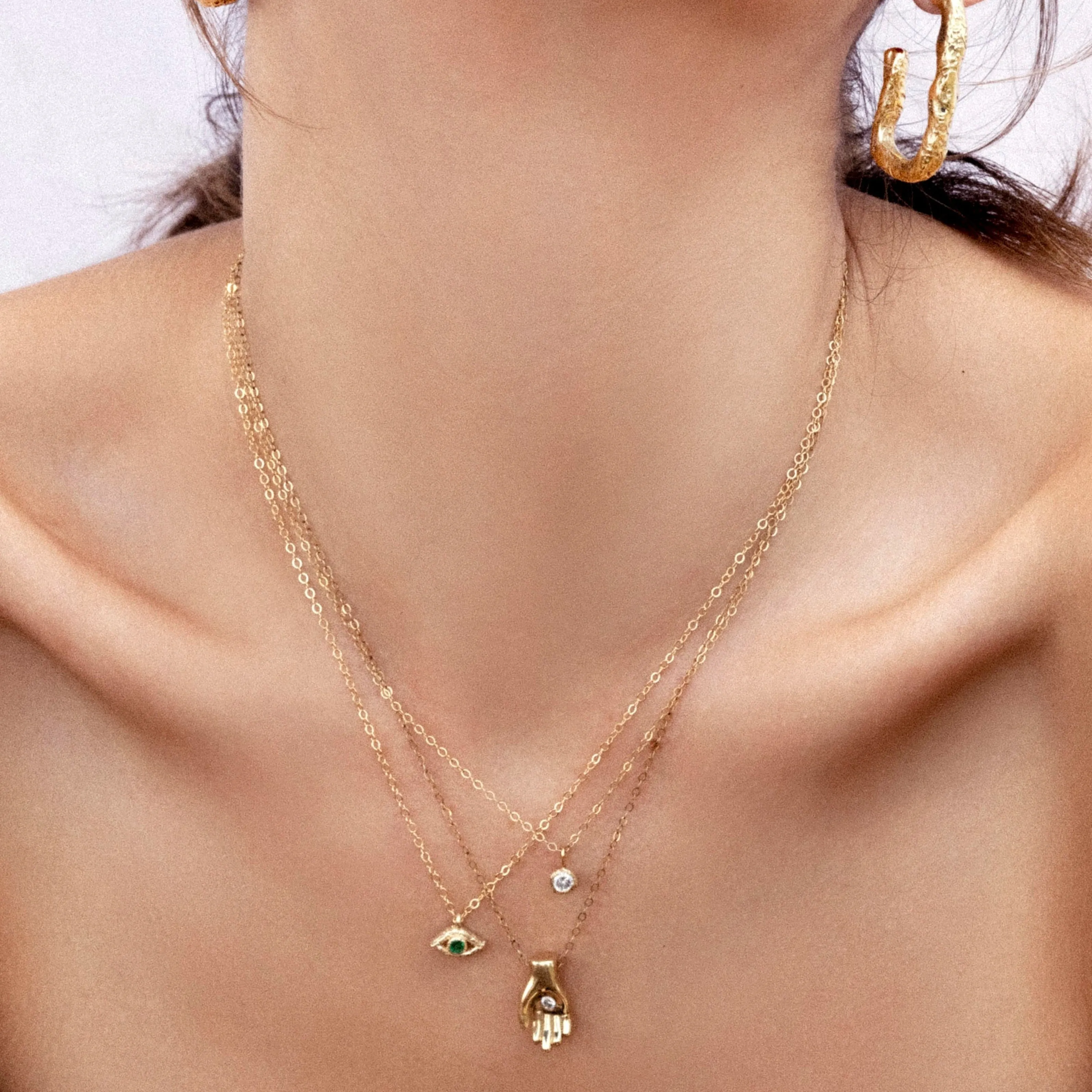 Fragment Solitaire Pendant