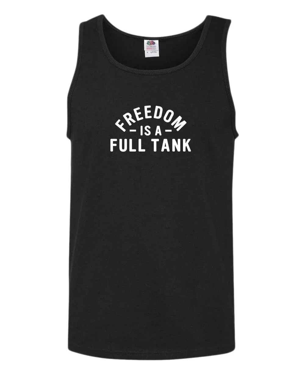 Freedom is a full tank tank top