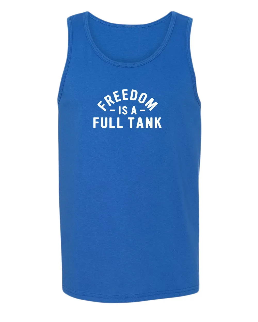 Freedom is a full tank tank top