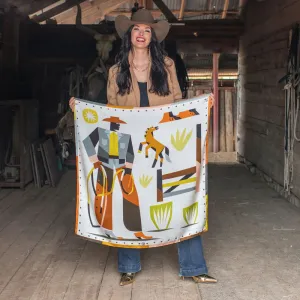 Fringe Scarves- Bronco Buster Long & Tall