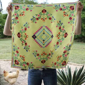 Fringe Scarves- Fiesta Shorty Yellow