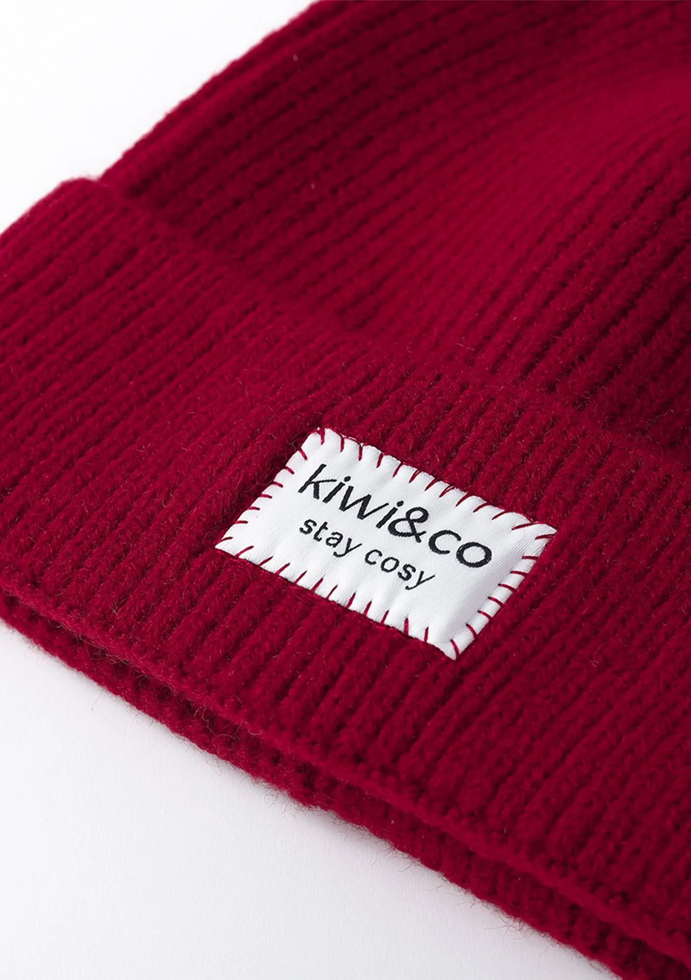 Frosted Cherry Beanie Hat