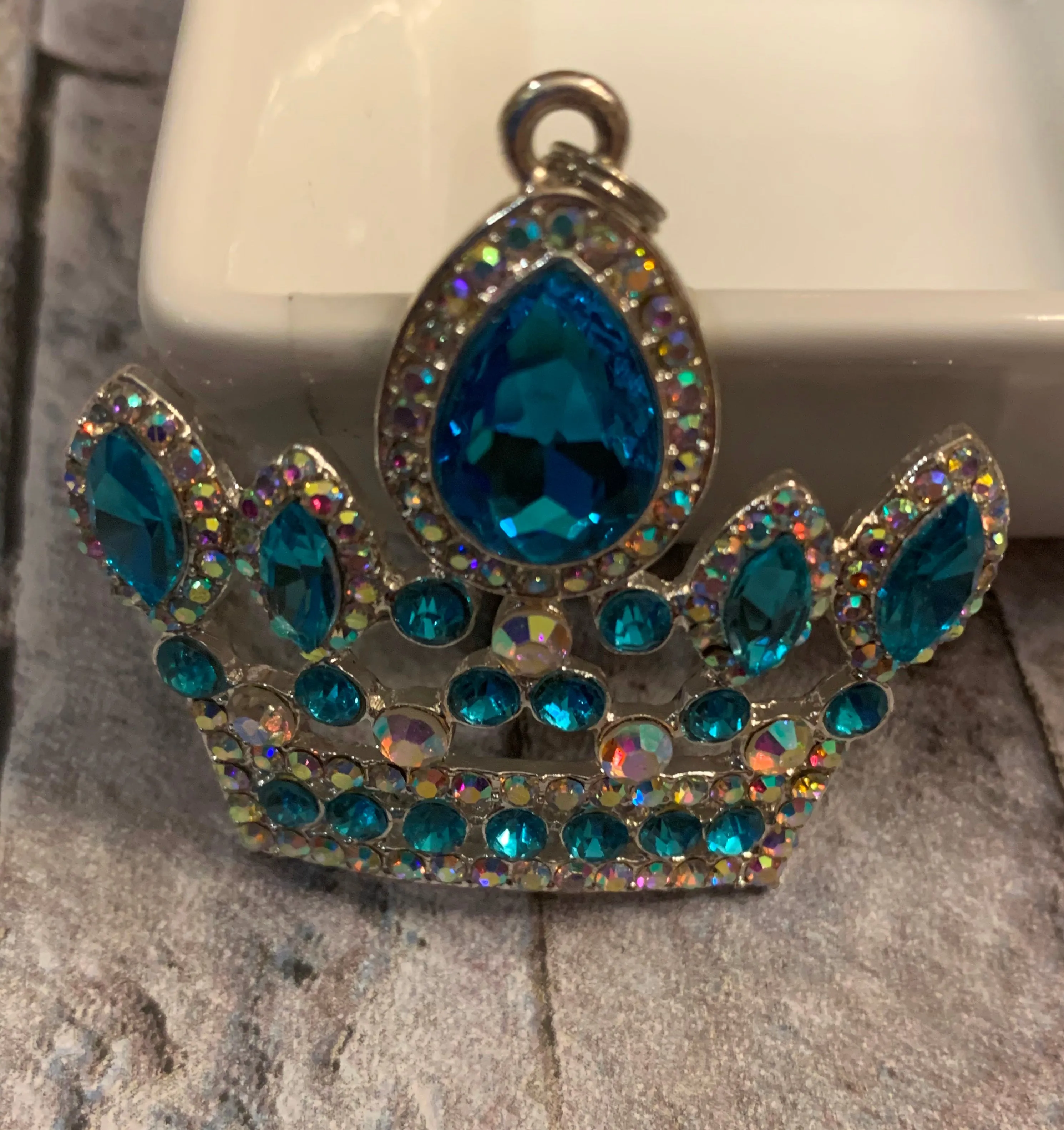 Frozen Crown Pendant