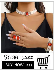 Full Rhinestone Choker Necklaces