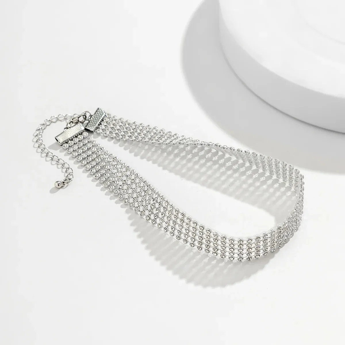 Full Rhinestone Choker Necklaces