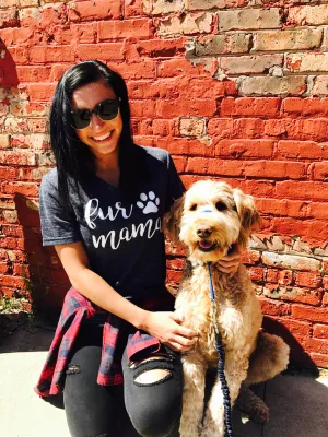 Fur Mama Shirt | Unisex V Neck