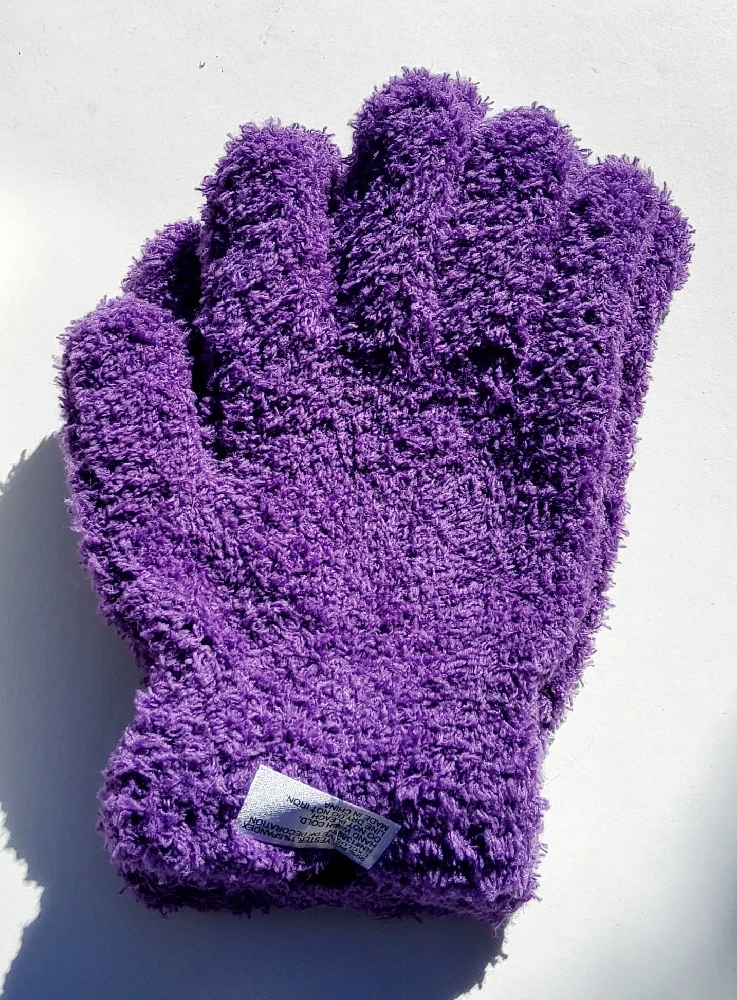 Furry Winter Gloves