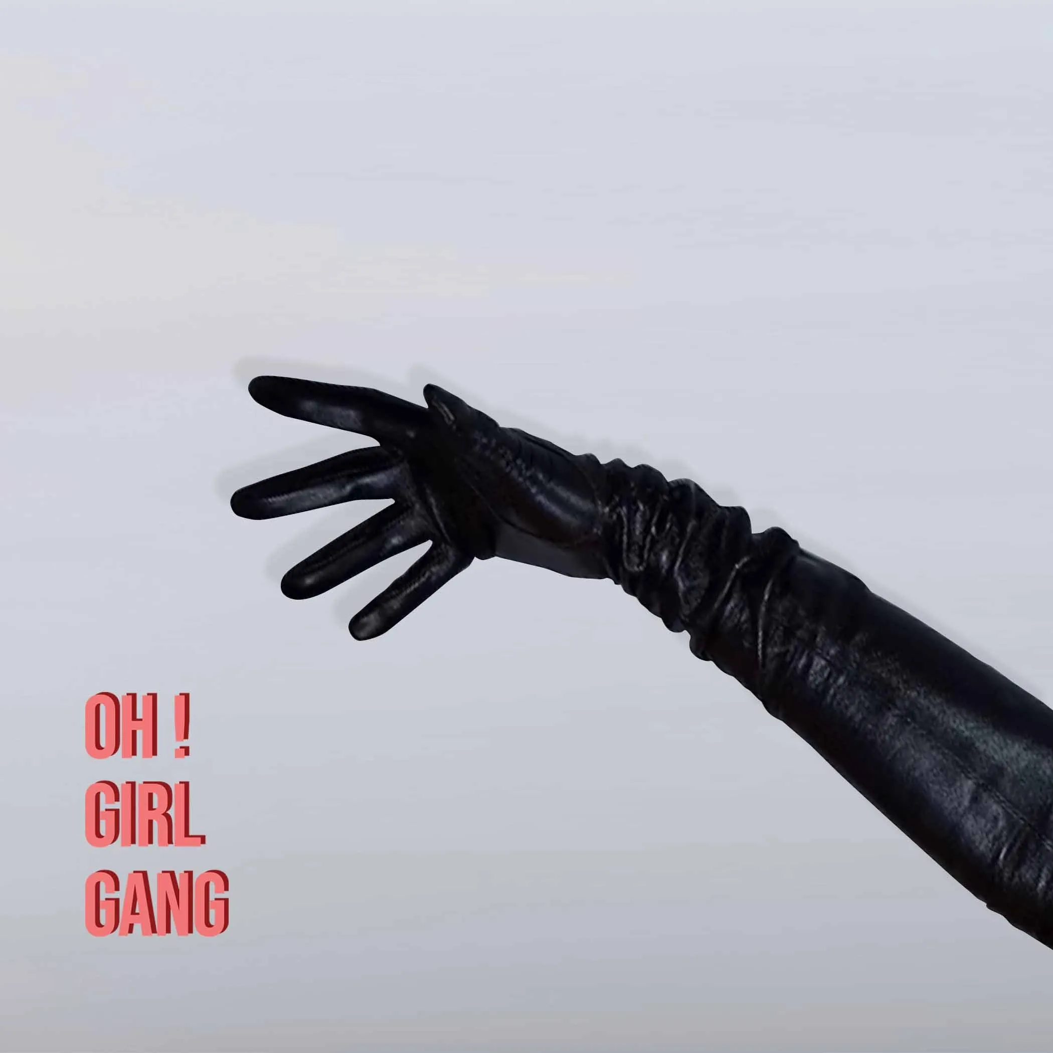GENUINE LEATHER Opera Gloves: Black