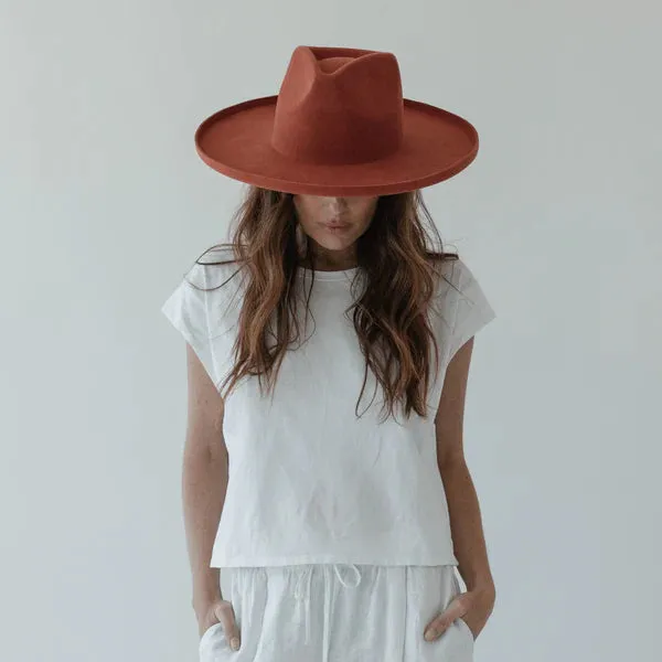 Gigi Pip Amelia Pencil Brim Fedora