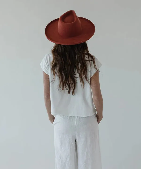 Gigi Pip Amelia Pencil Brim Fedora