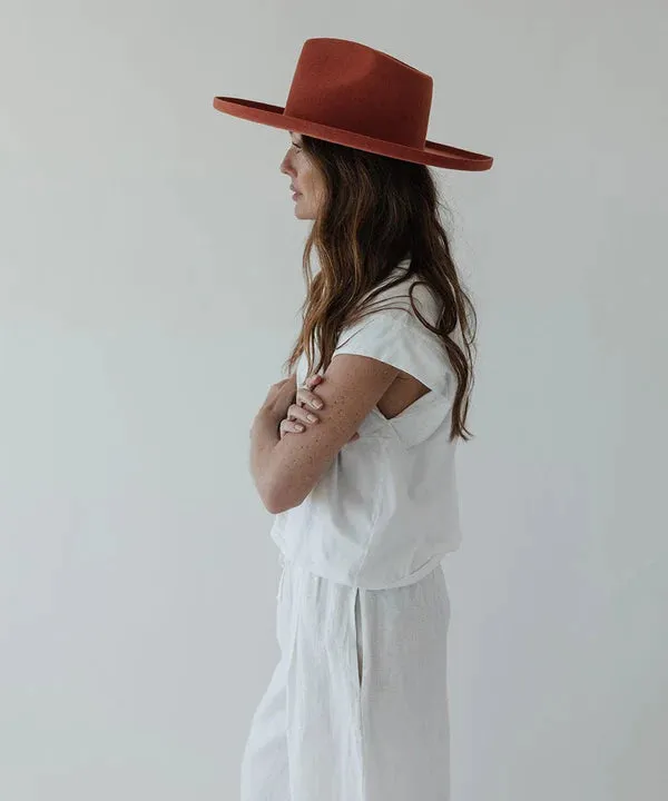 Gigi Pip Amelia Pencil Brim Fedora