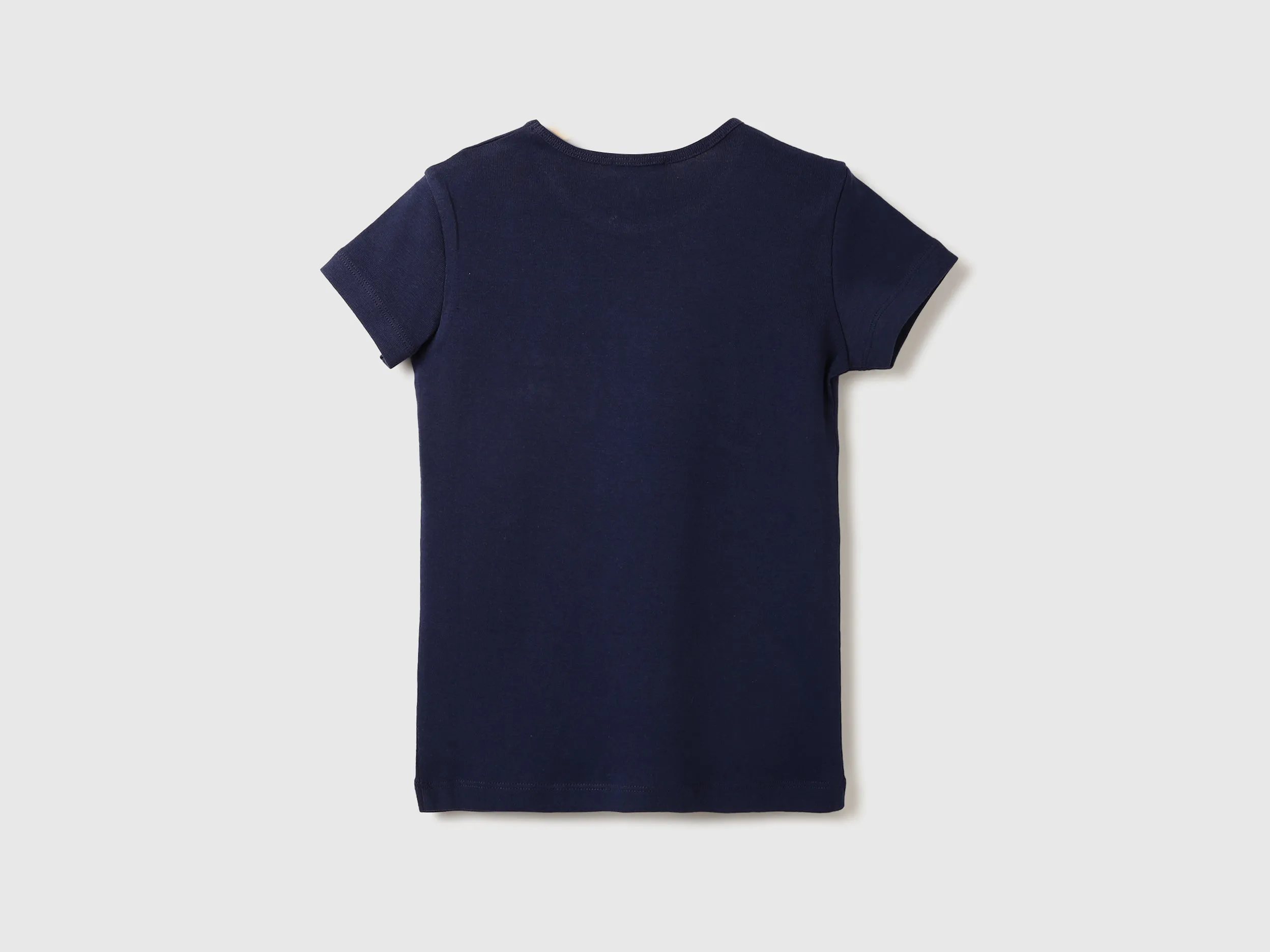 Girls Glitted Round Neck Top