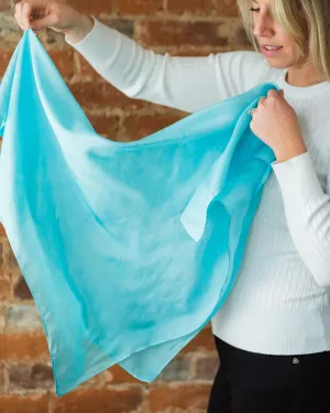 Glacier Silk Scarf - December