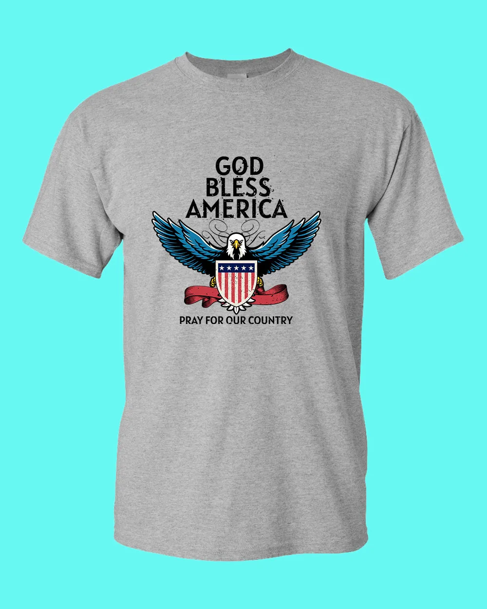 God Bless America pray for our Country T-shirt