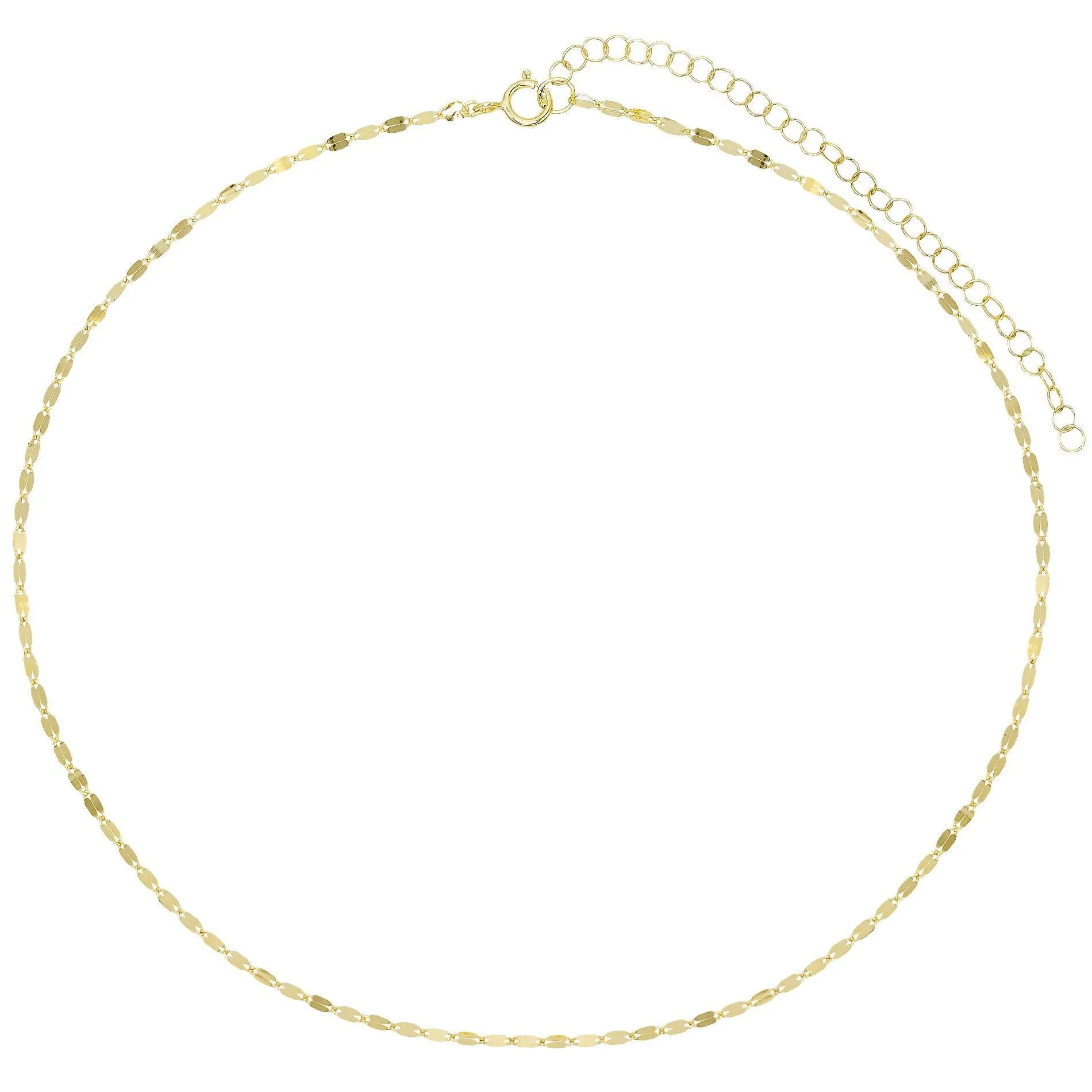 Gold Disc Choker