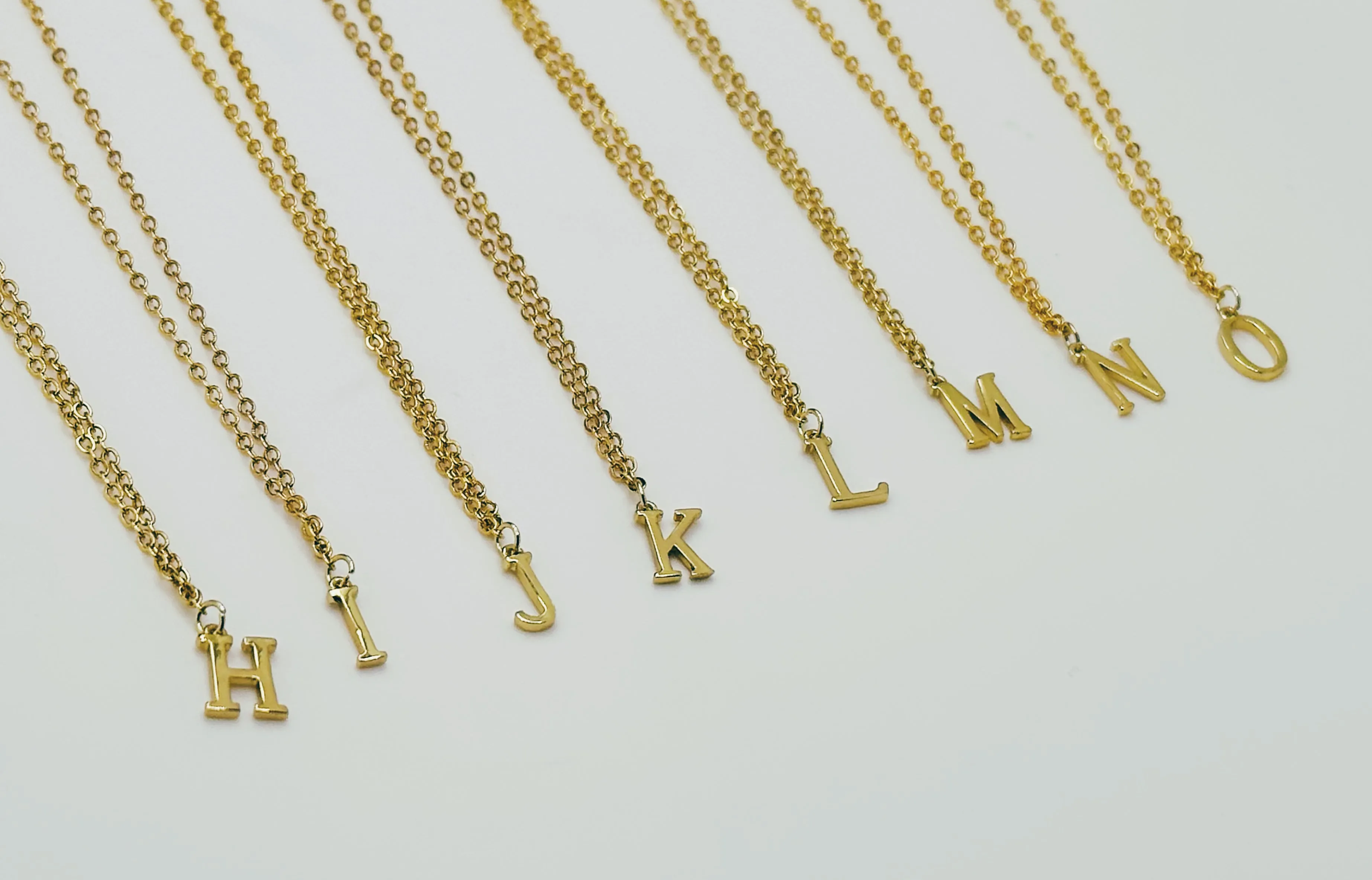 Gold Letter Necklace