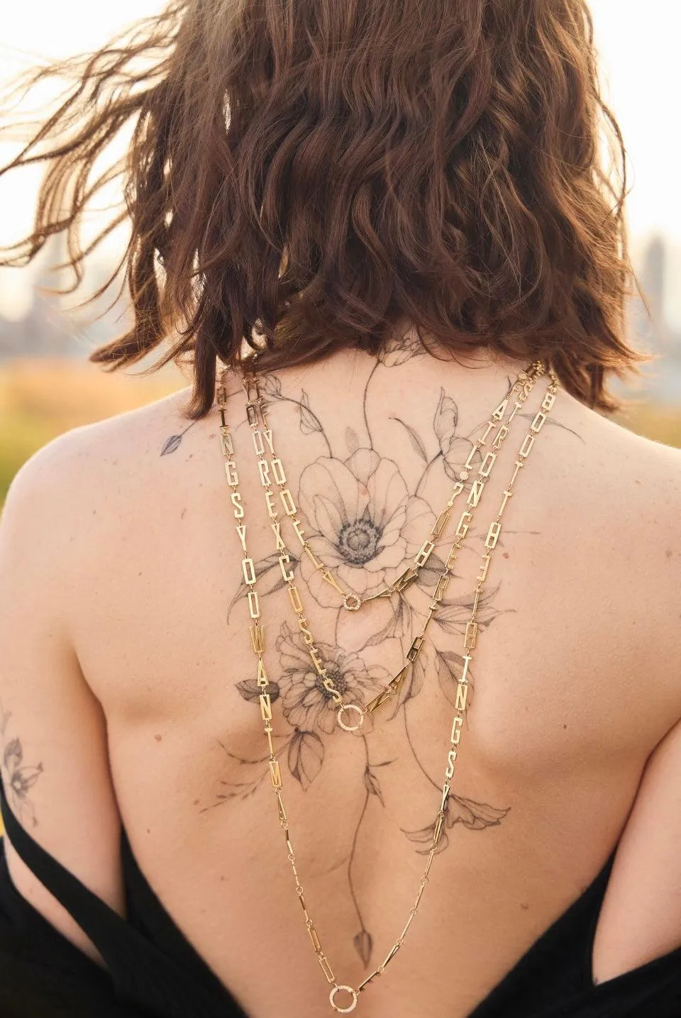 Golden Mantra Necklaces